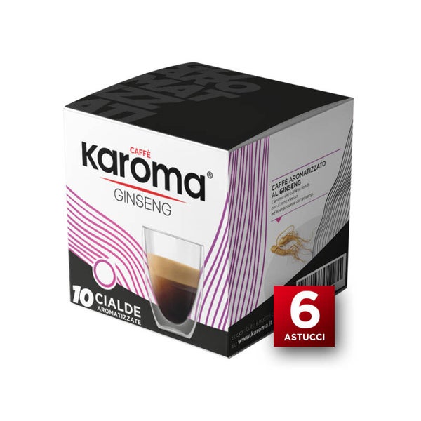Karoma Ginseng - 60 Cialde Aromatizzate ESE 44 mm