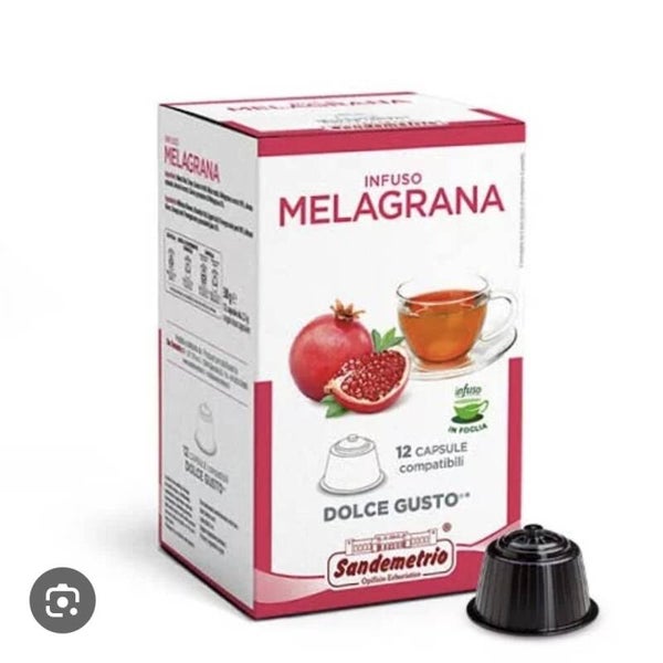 Sandemetrio Melagrana - 12 Capsule Compatibili Dolce Gusto