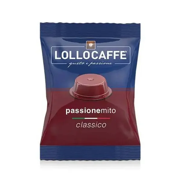 Lollo Caffè Miscela Classica - 100 Capsule Compatibili A Modo Mio