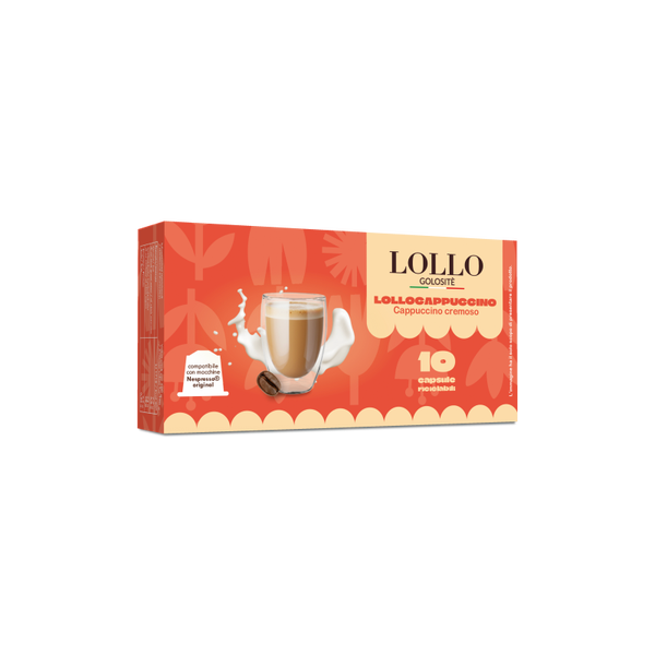 Lollo Caffè LolloCappuccino - 10 Capsule Compatibili Nespresso