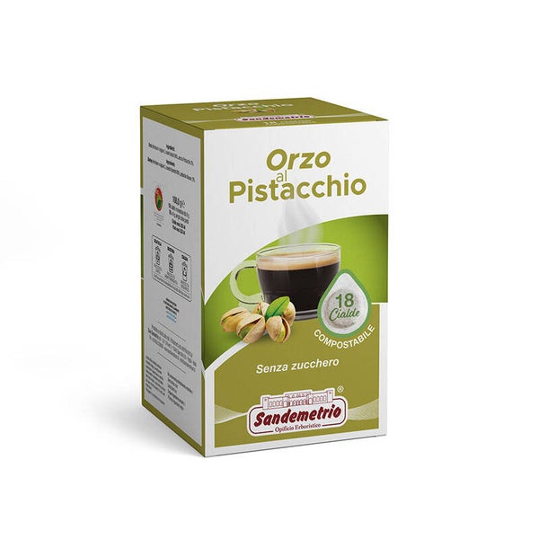 Sandemetrio Orzo al Pistacchio - 18 Cialde Compostabili