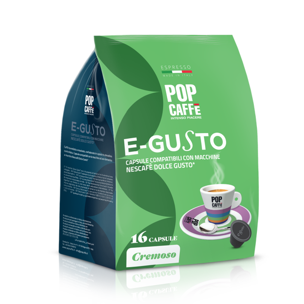 Pop Caffè Miscela Cremoso - 96 Capsule Compatibili Dolce Gusto