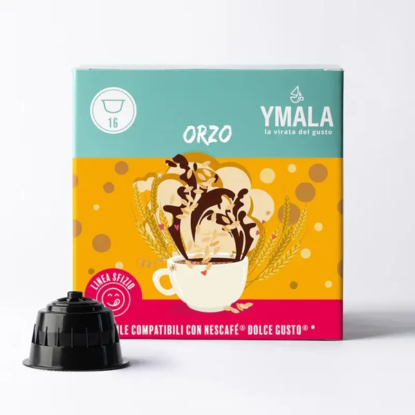 Ymala Orzo - 16 Capsule Compatibili Dolce Gusto