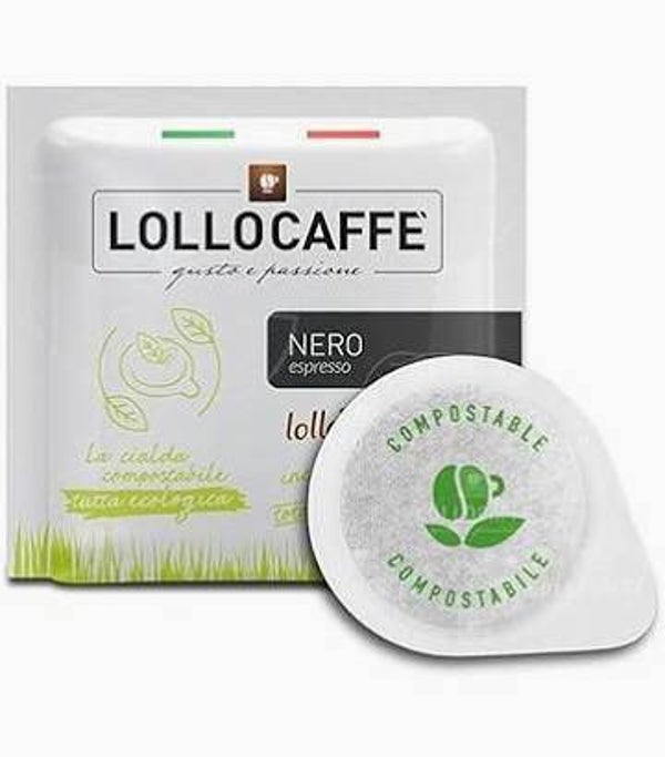 Lollo Caffè Miscela Nera - Cialde ESE 44 mm