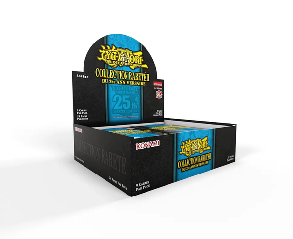 Yu-Gi-Oh! " La Collection Rareté du 25e Anniversaire 2 " Boite de Boosters- 24 Boosters