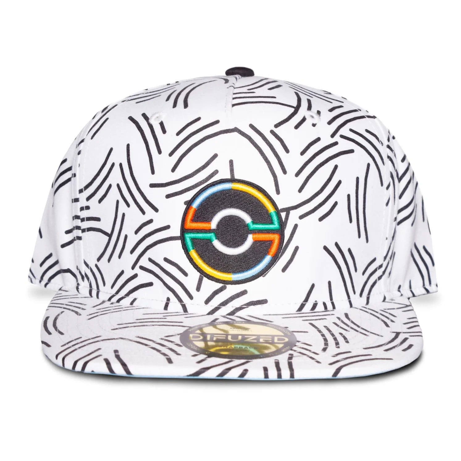 POKEMON - Pokeball Blanche - Casquette ajustable