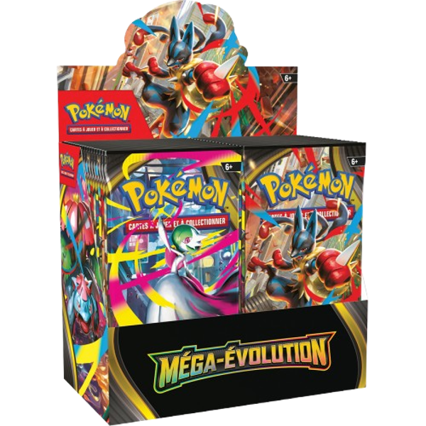 Pokémon - Boite de Boosters Français - Display 36 Boosters ME01 - Méga Evolution