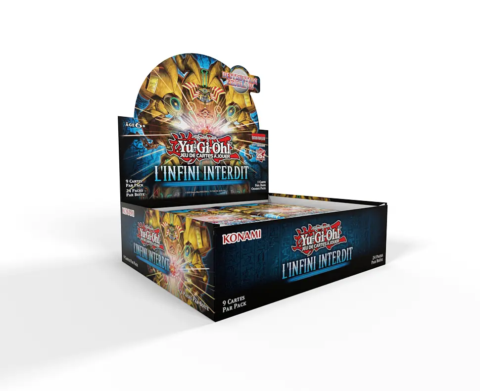 Yu-Gi-Oh! " L'infini interdit  " Boite de Boosters - 24 Boosters