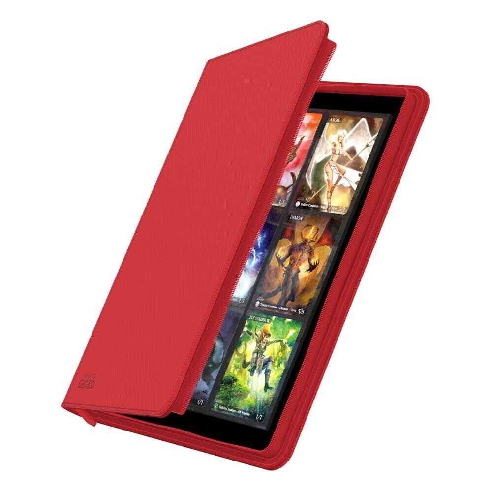 Portfolio Ultimate Guard Zipfolio 360 " 18-Pocket XenoSkin Rouge "