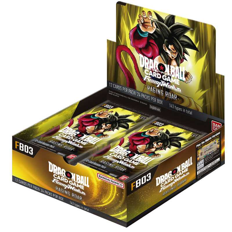 Dragon Ball Super Fusion World - Display de 24 boosters FB03 : Raging Roar