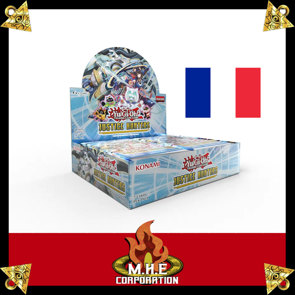 Yu-Gi-Oh! " Les Chasseurs de Justice " Boite de Boosters- 24 Boosters