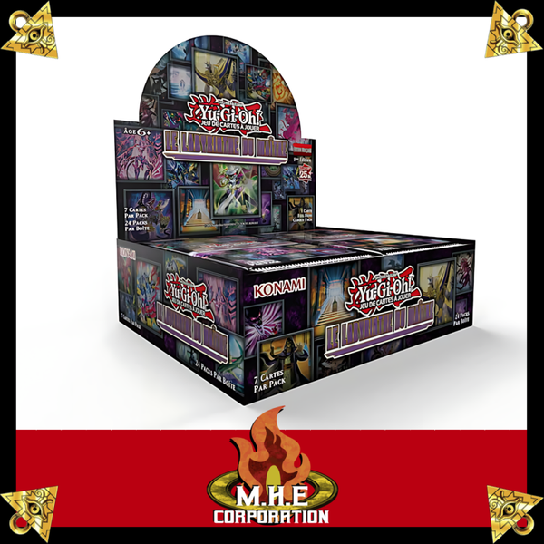 Yu-Gi-Oh! " Le Labyrinthe du Maître " Boite de Boosters- 24 Boosters + 1 paquet de dragon shield offert