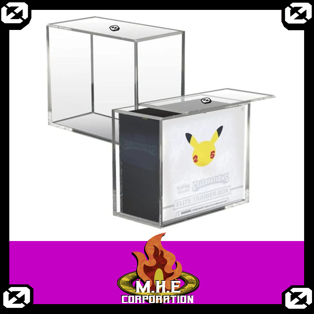 EVORETRO - Pokemon ETB Elite trainer box / sliding lid anti-UV 4.0MM