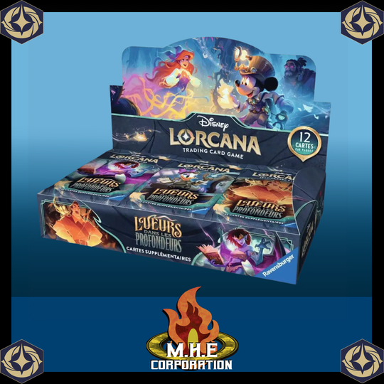 Disney Lorcana - Boite de booster 24 boosters Chapitre 10 : Lueurs des Profondeurs