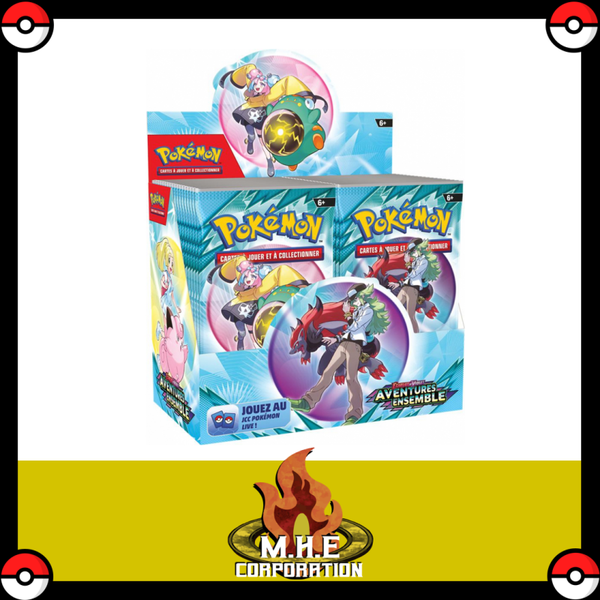 Pokémon - Display 36 Boosters EV09 " Ecarlate et Violet " - Aventures Ensemble