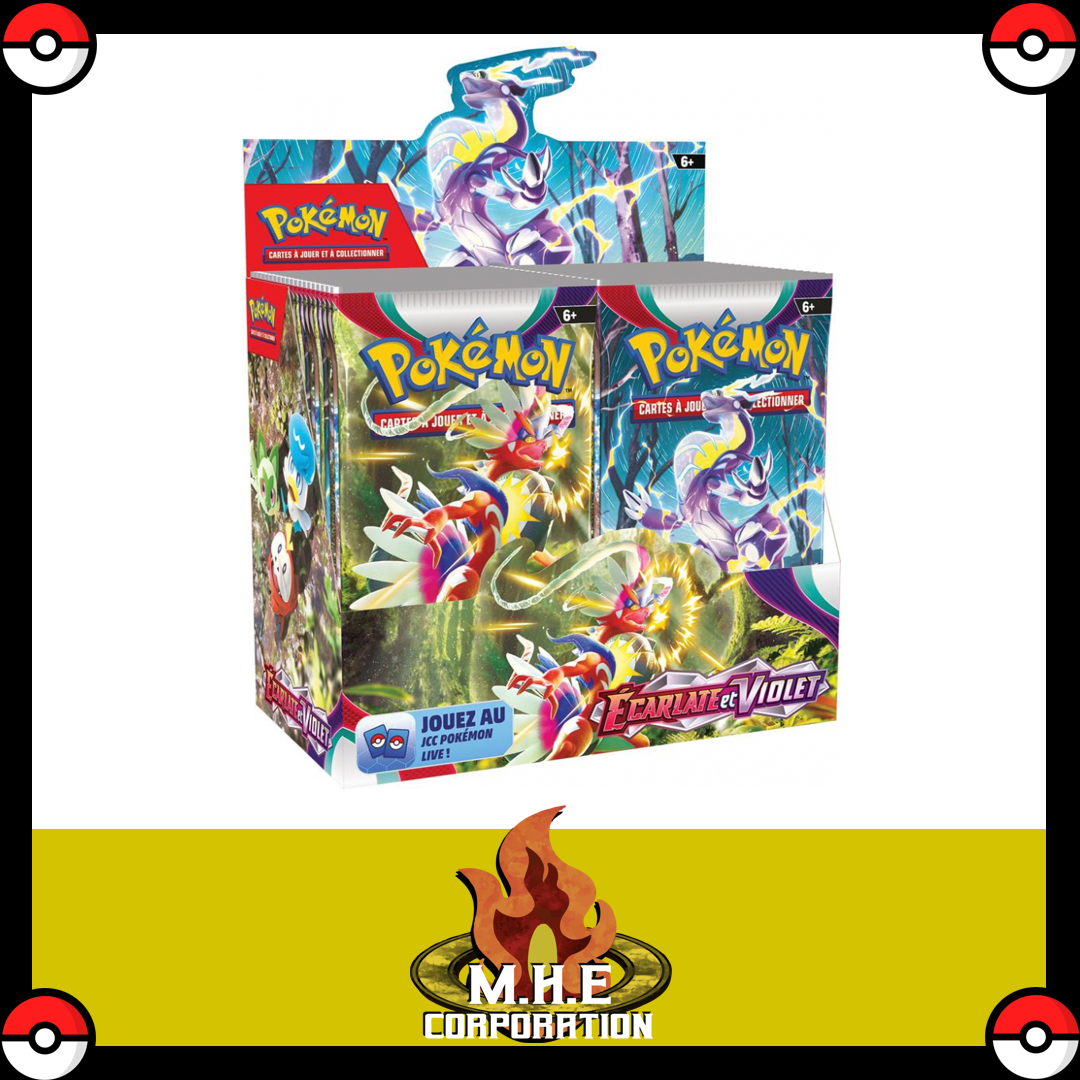 Pokemon - Display de 36 Boosters EV01 " Écarlate et Violet "