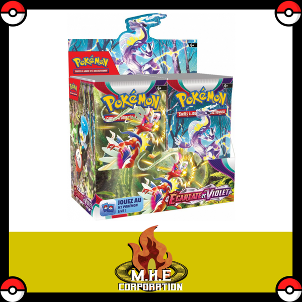 Pokemon - Display de 36 Boosters EV01 " Écarlate et Violet "