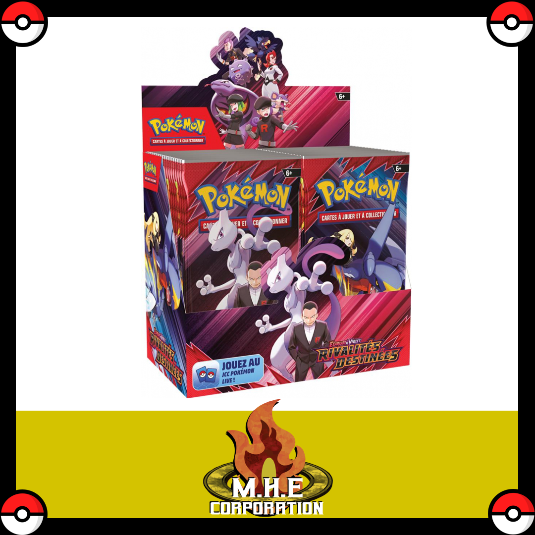 Pokémon - Display 36 Boosters EV10 " Ecarlate et Violet " - Rivalités Destinées