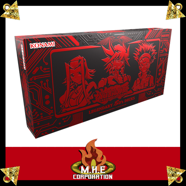 Yu-Gi-Oh!  Coffret " Legendary 5D’s Decks  " FR