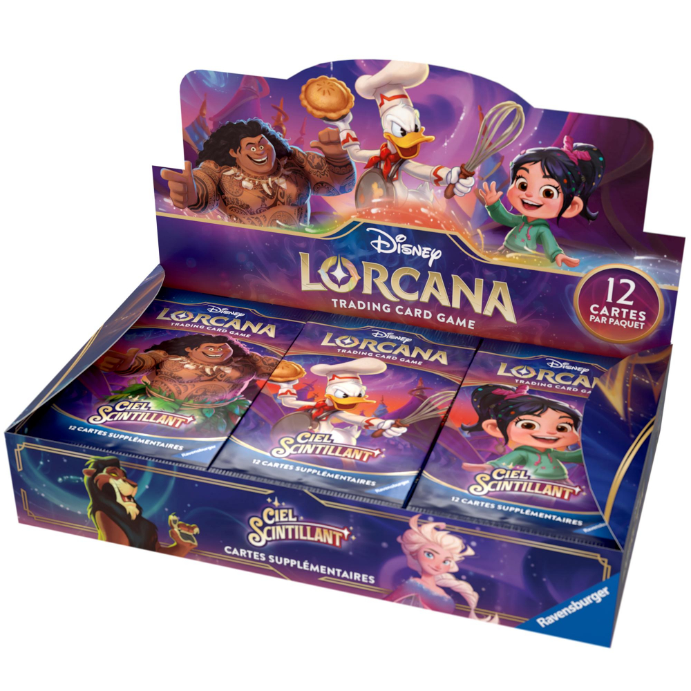 Disney Lorcana - Boite de booster 24 boosters : Ciel Scintillant