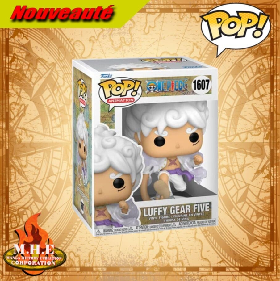 One Piece " Funko Pop 1607" Luffy Gear Five