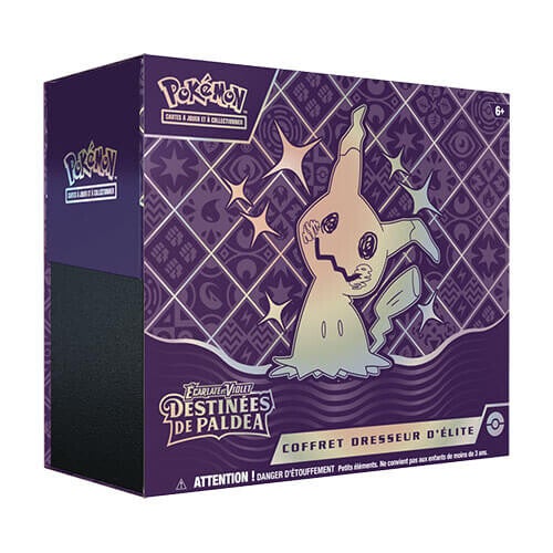 Pokémon " Elite Trainer Box " ETB EV4.5 Destinées de Paldea