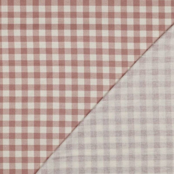 Flanelle de coton à carreaux