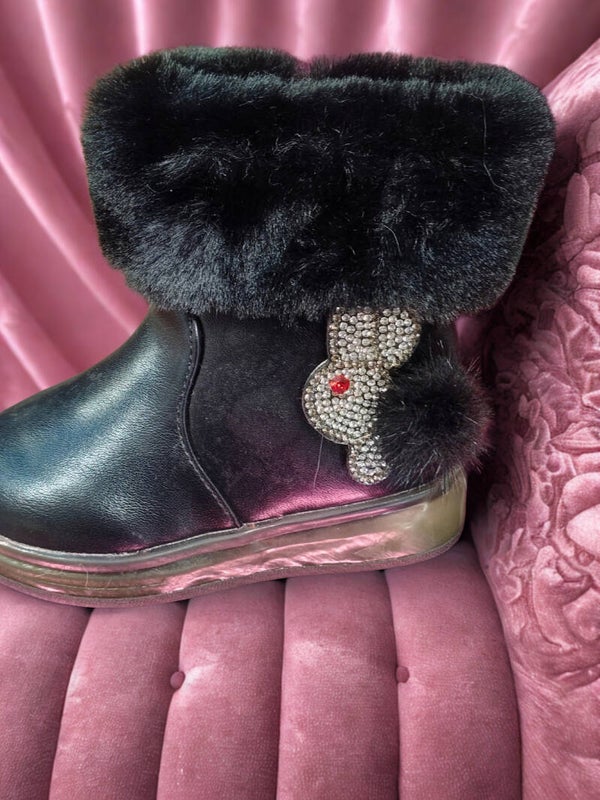 Bottes fourrées enfant