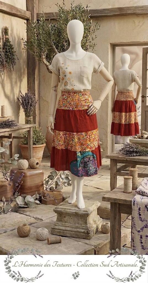 Jupe Bubble – Collection :Sud Artisanal