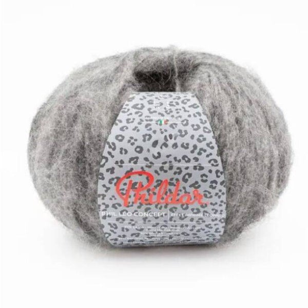 Phildar Léo Concept – Fil à tricoter gris ou fauve