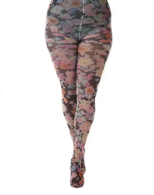 Midnight Garden Printed — Collants Pamela Mann