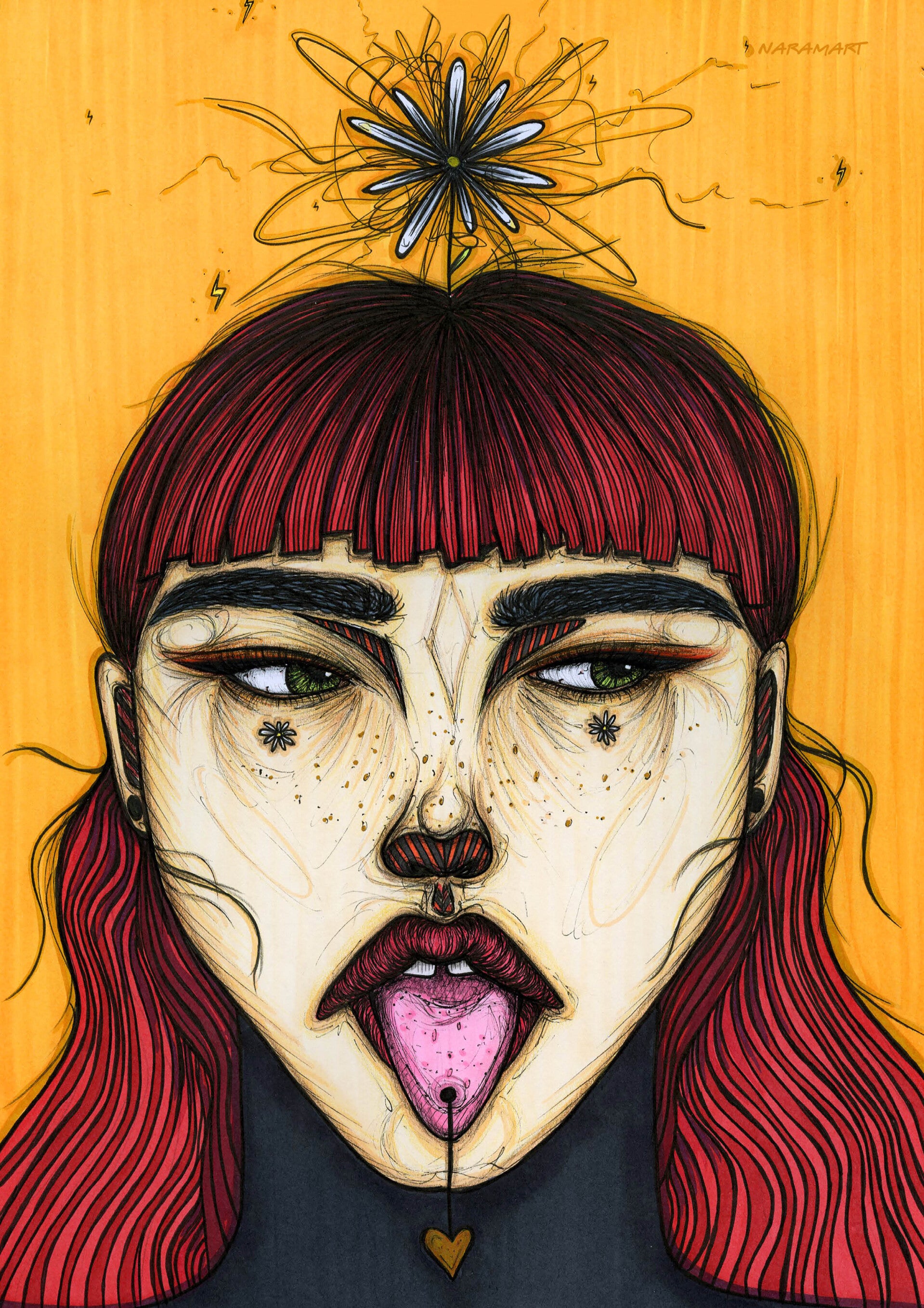 Poster  «härz uf dr zunge»