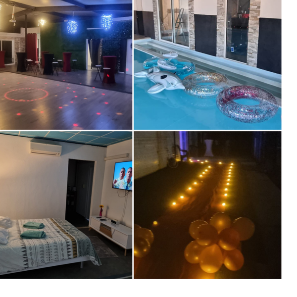 Location du complexe avec couchage