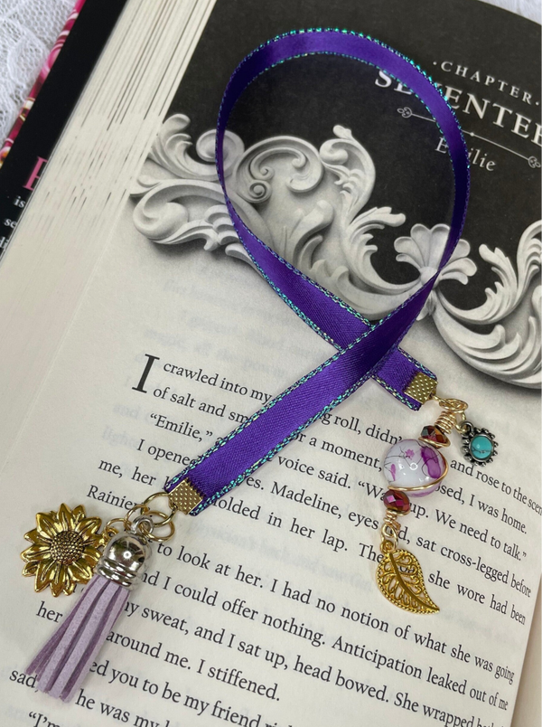 Purple & Gold Sunflower