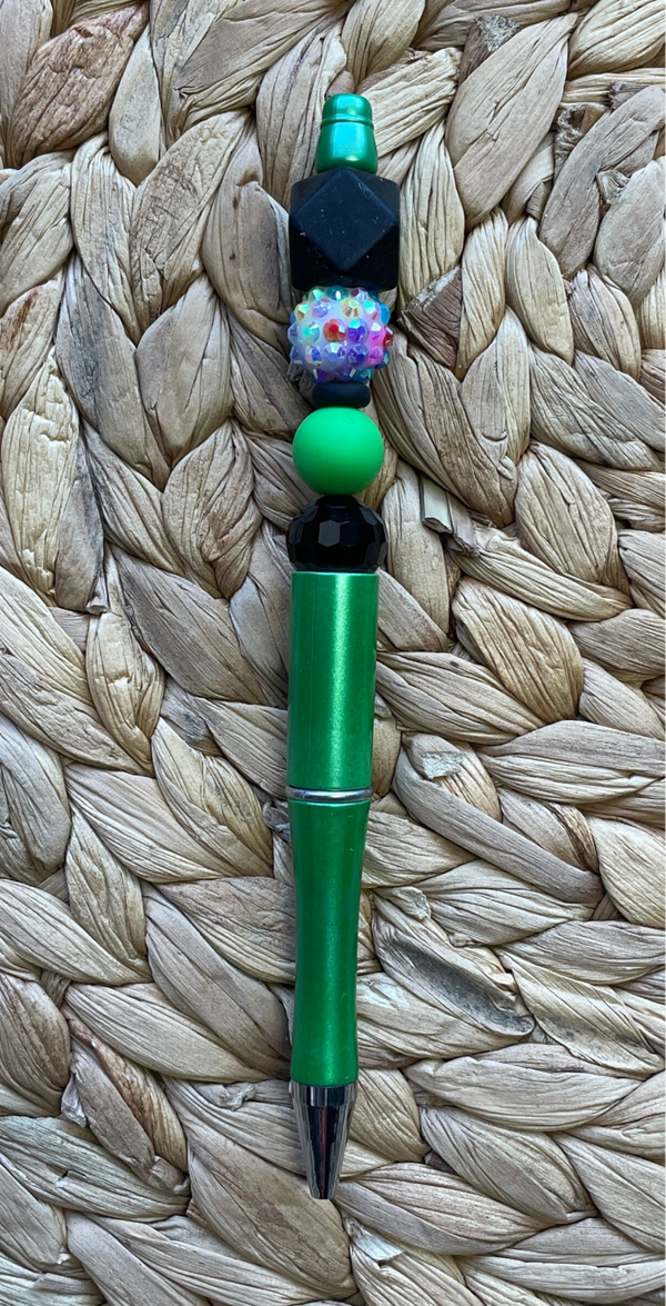 Green & Black Pen
