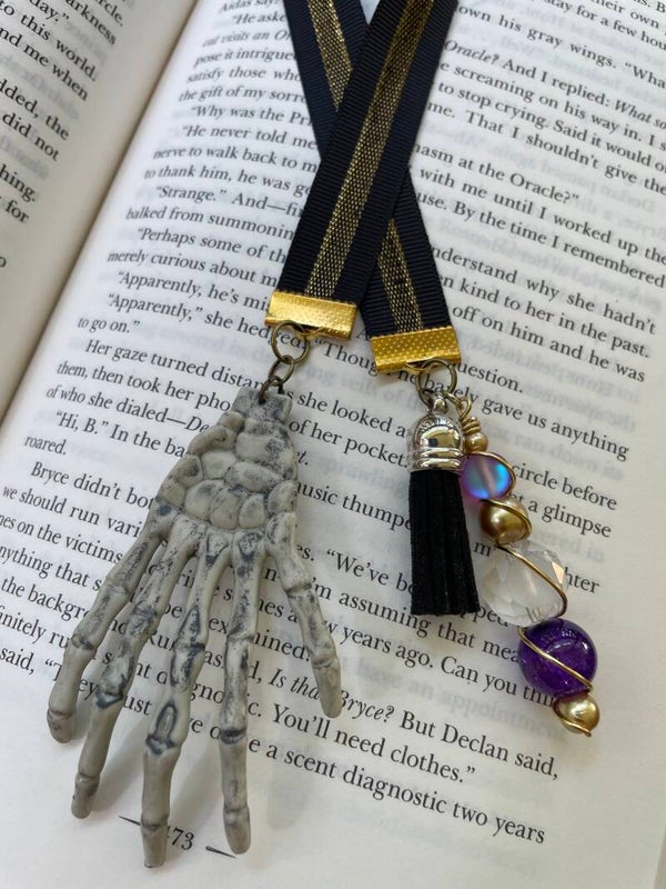 Black & Gold Skeleton Hand