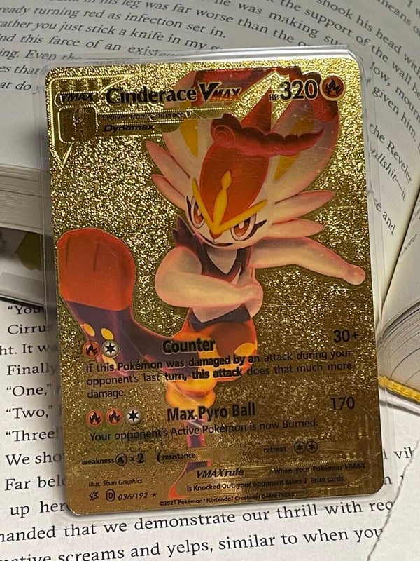 Gold PkoeMon Cinderace