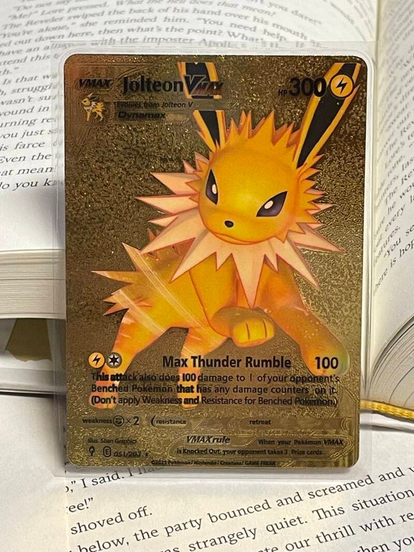 Gold PokeMon Jolteon