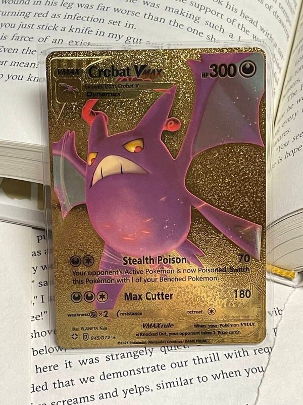 Gold PokeMon Crobat