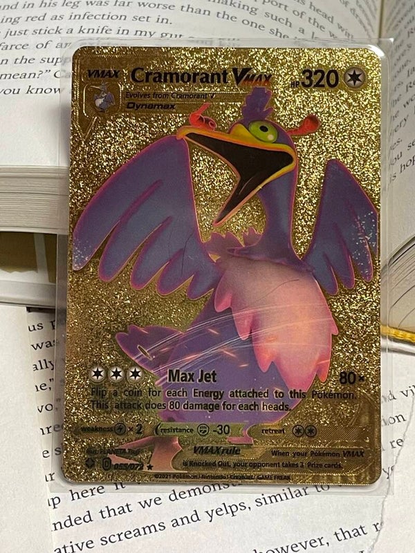 Gold PokeMon Cramorant