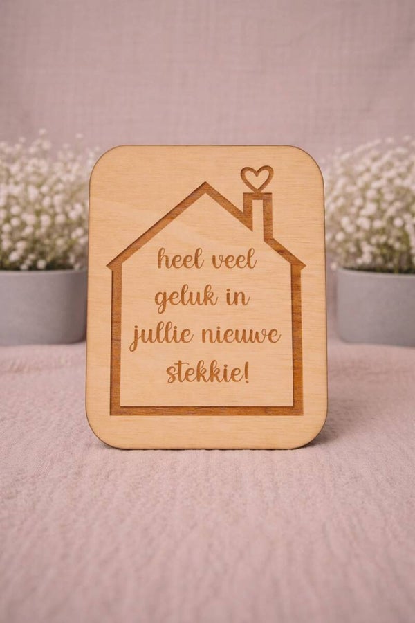 Nieuwe stekkie