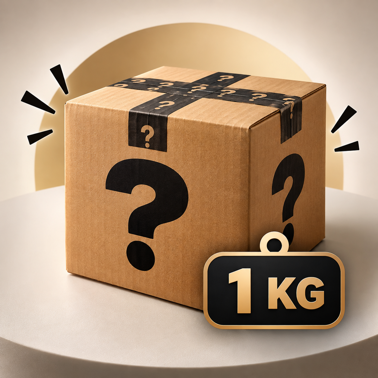 1kg verloren pakketjes