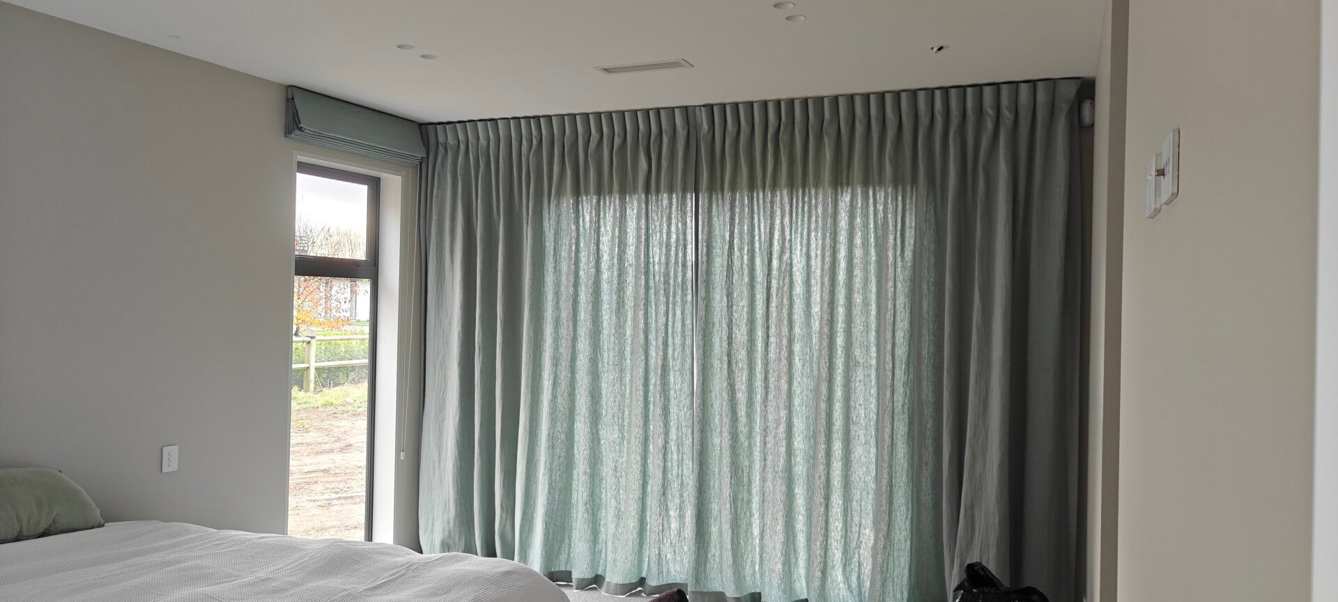 JLR services curtain installation christchurch