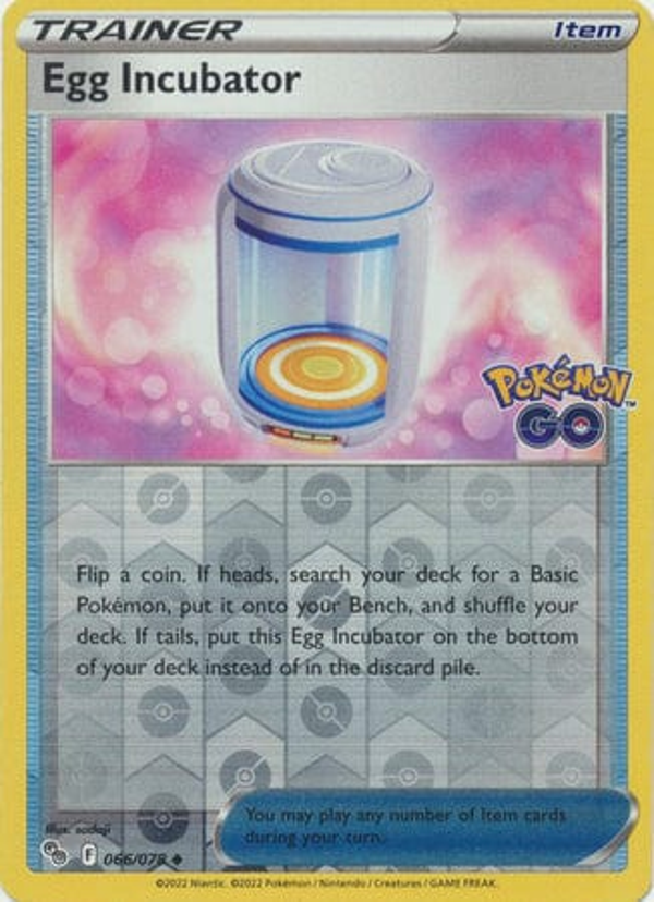 066/078 - Egg Incubator - Reverse Holo - (Uncommon]