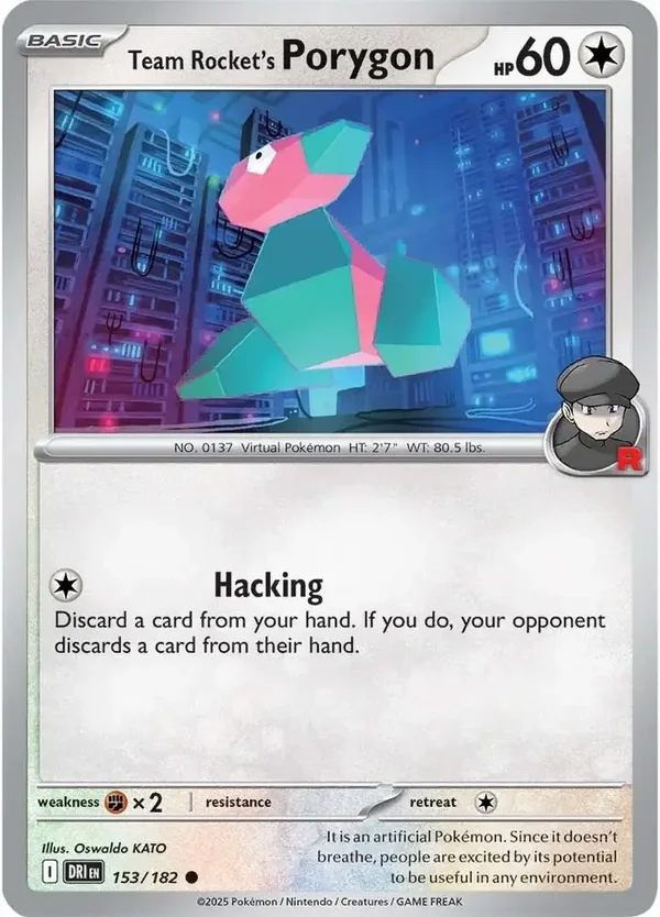 Team Rocket's Porygon - 153/182 - Destined Rivals