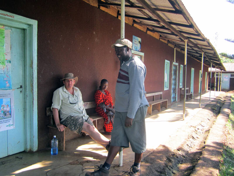 Klinik nabij Msuni camp 