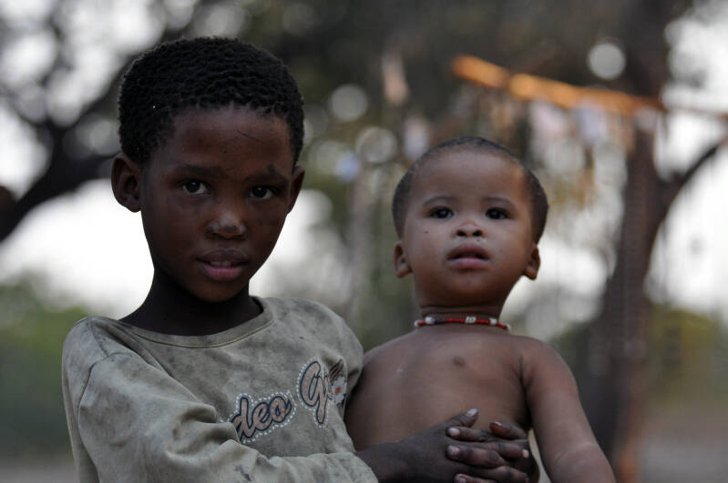 San Bushmen Namibie