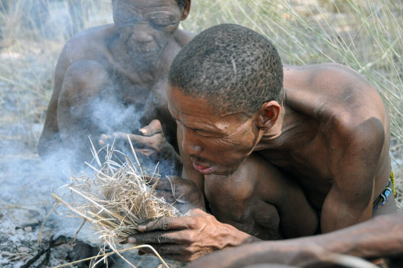 San Bushmen Namibie