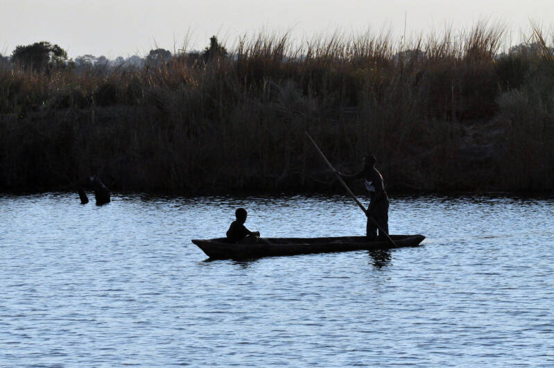 fisherman chobe river