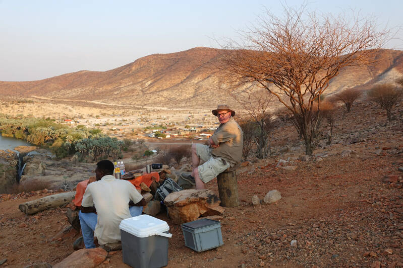 kuene river sundowner